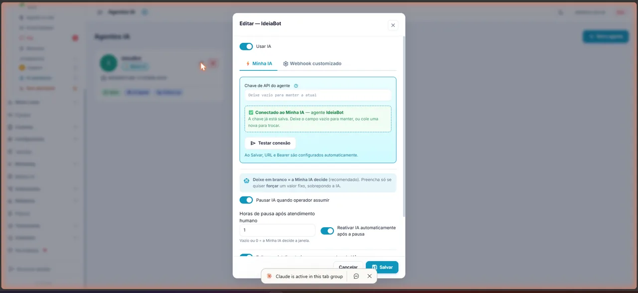Agente de IA configurável